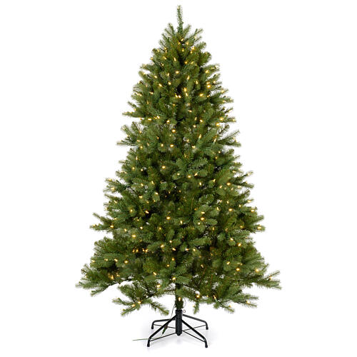 arbol de navidad 210-cm poly modelo bayberry prelit 9 funciones con bluetooth