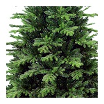 Árbol de Navidad verde flocado 240 cm Snowy Seneca 2300 led