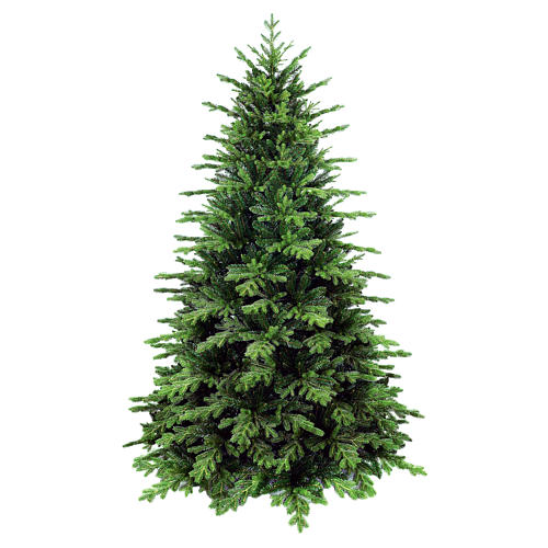 Árbol de Navidad verde flocado 240 cm Snowy Seneca 2300 led