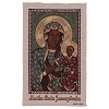 tapiz virgen negra de czestochowa oro 50x30 cm