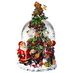 carillon arbol de navidad 20x10x10 cm melodia