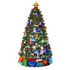 carillon arbol de navidad 35x20x20 melodia luces